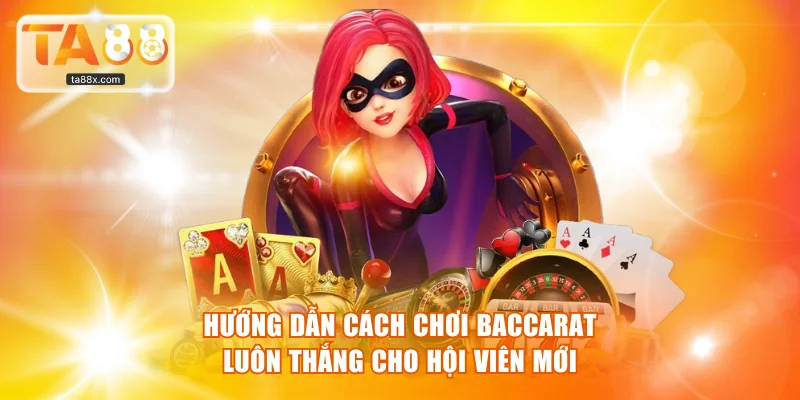 Hướng dẫn cách chơi Baccarat luôn thắng cho hội viên mới